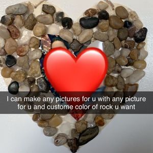 A heart with a picture